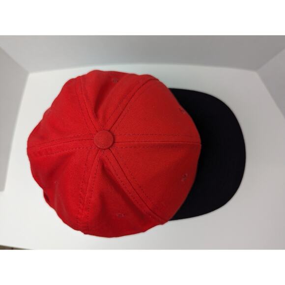 Vintage Riverside Coca-Cola Logo Cap Red Black OS - Picture 5 of 9